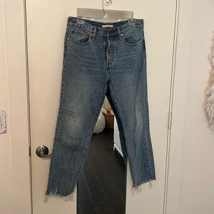 Levi’s wedgie denim